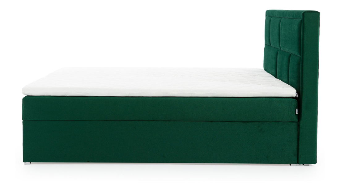Manželská posteľ Boxspring 180 cm Menera (zelená)