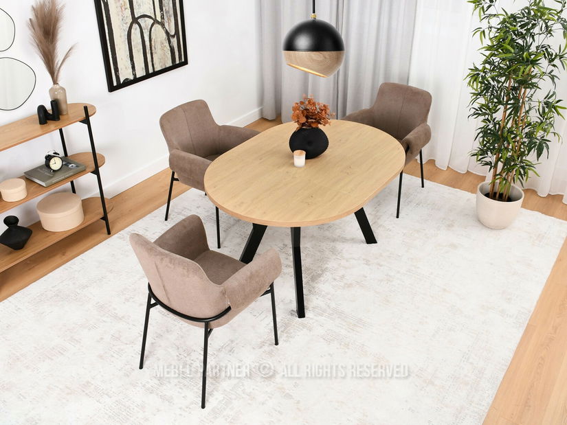 Masă sufragerie Bulgaria (stejar)