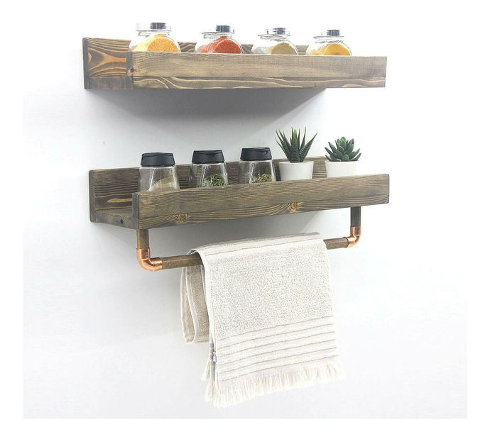 Set 2buc. polițe Nopesa 5 (nuc) 