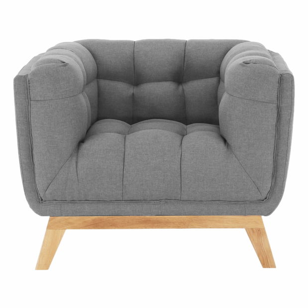 Fotoliu modern Evara (gri) 