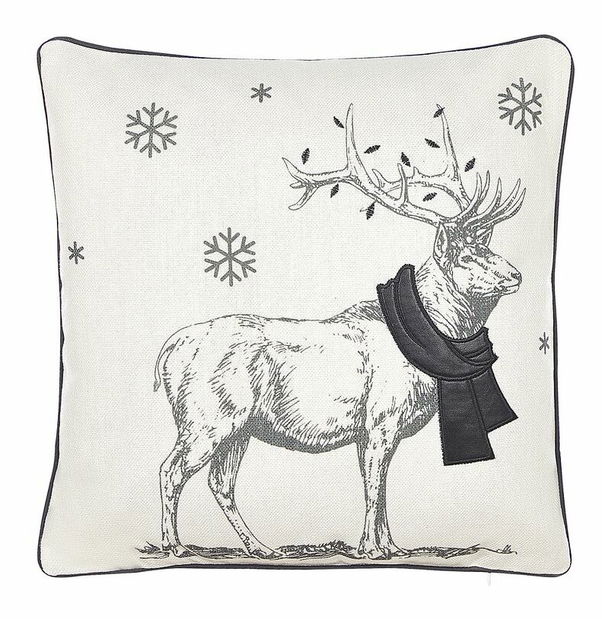 Set 2 perne decorative 45 x 45 cm Swen (Alb + Negru)