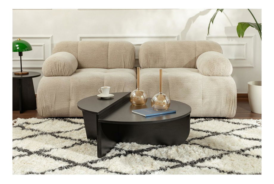 Dohányzóasztal Oronerro 2 (sötét fa)