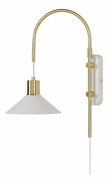 Nástenné osvetlenie Sanctio (biela) 