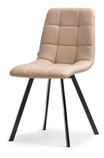 Stolička Luigo (béžová + čierna)