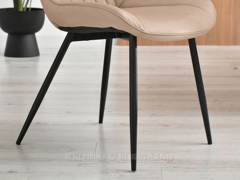 Scaun Aron (bej + negru)