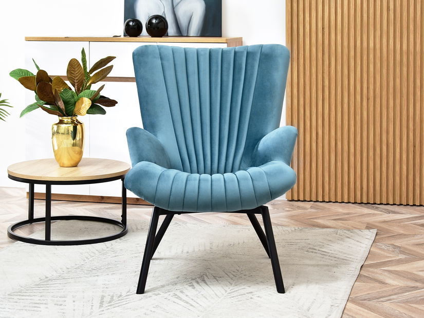 Dizajnové kreslo Lanzaris (zlatá)