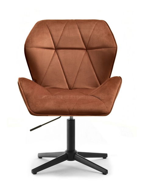 Fotoliu Velma S (cupru + negru)