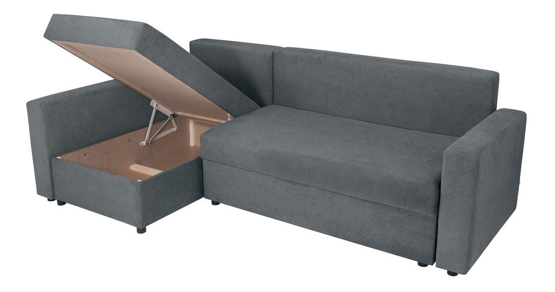 Sarokkanapé Przemek IV Lux 3DL.RECMU (sötétszürke) (B) *kiárusítás