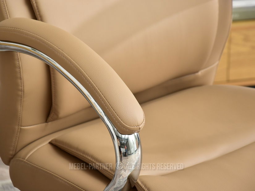 Fotoliu Luxus (bej + crom)