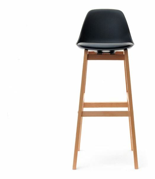 Scaun Evan (negru + fag)