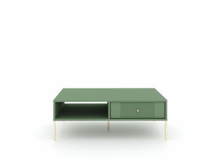 Măsuță cafea Isae 2S (Verde + Auriu)