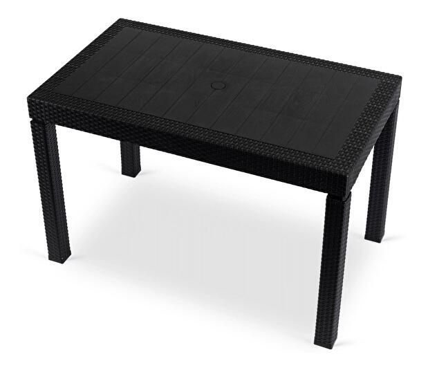 Záhradný set Fabricaria (čierna) (pre 4 osoby)