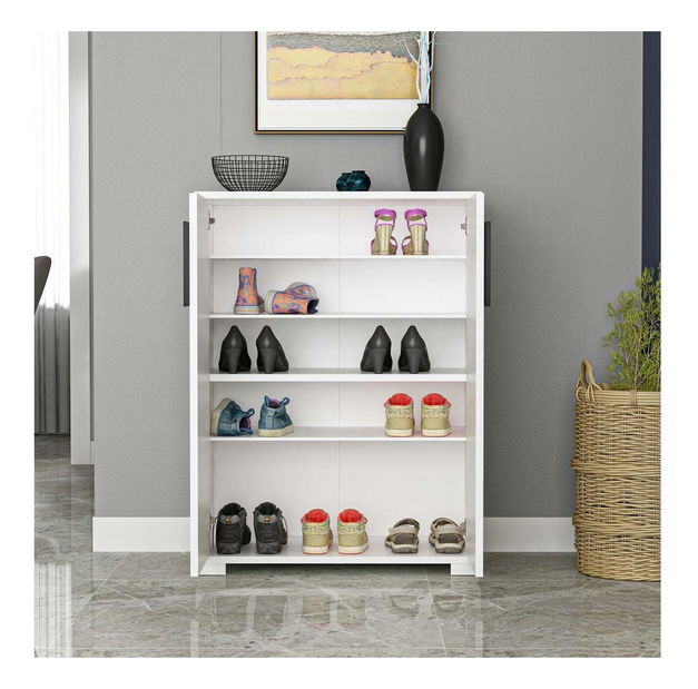 Cipőtároló (cipősszekrény) Vipapo 10 (fehér)