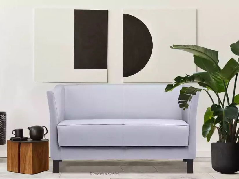 Pohovka dvojsedačka Elidin (sivá)