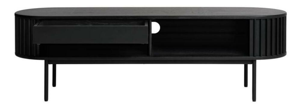 TV skrinka/stolík Ovidius O2 (čierna)