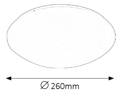 Függesztett lámpa Lucas 3434 (fehér)