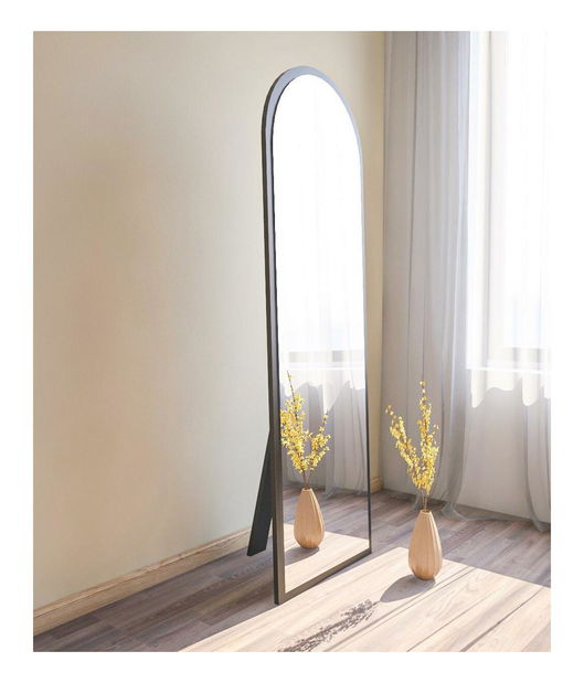 Oglindă cu suport Emelia (negru)