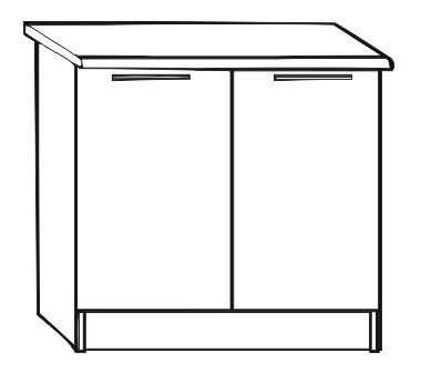 Dolná kuchynská skrinka Irys D-80