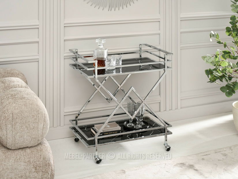 Konferenčný stolík Gemido (čierna)