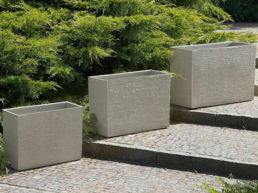 Kvetináč EDEXA 56x80x34 cm (kameň) (béžová)