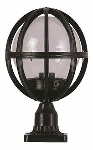 Vonkajšie nástenné svietidlo Davey (čierna)