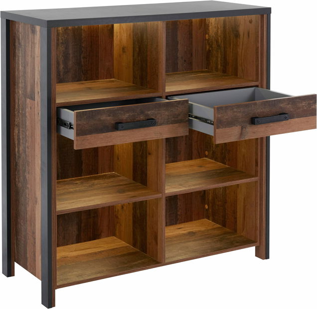 Regal Buena Typ 48 (old style + tmavé drevo)