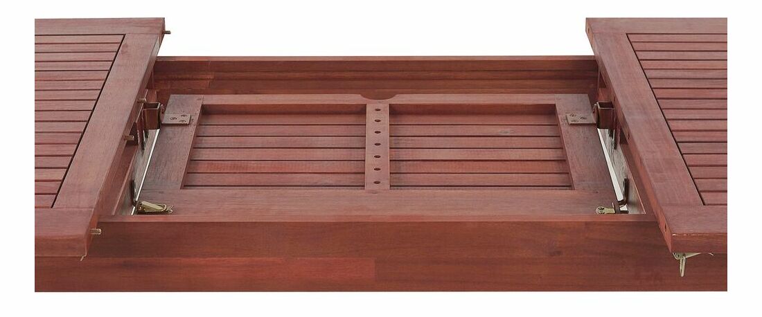 Vrtni stol na razvlačenje- TRATORIA (tamno crvena) (za 6 do 8 osoba)