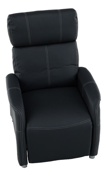 Relaxačné kreslo Francesco CH-113100 koža PU čierna