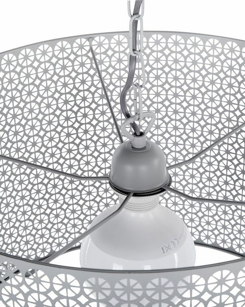 Závesná lampa Mania (sivá)