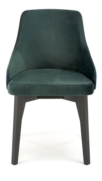 Blagovaonska stolica Edo (crna + zelena)