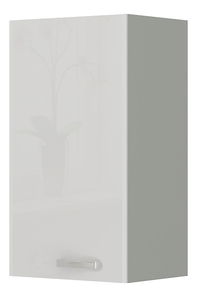 Horná kuchynská skrinka Brunea 40 G-72 1F (sivá + lesk biely) *výpredaj