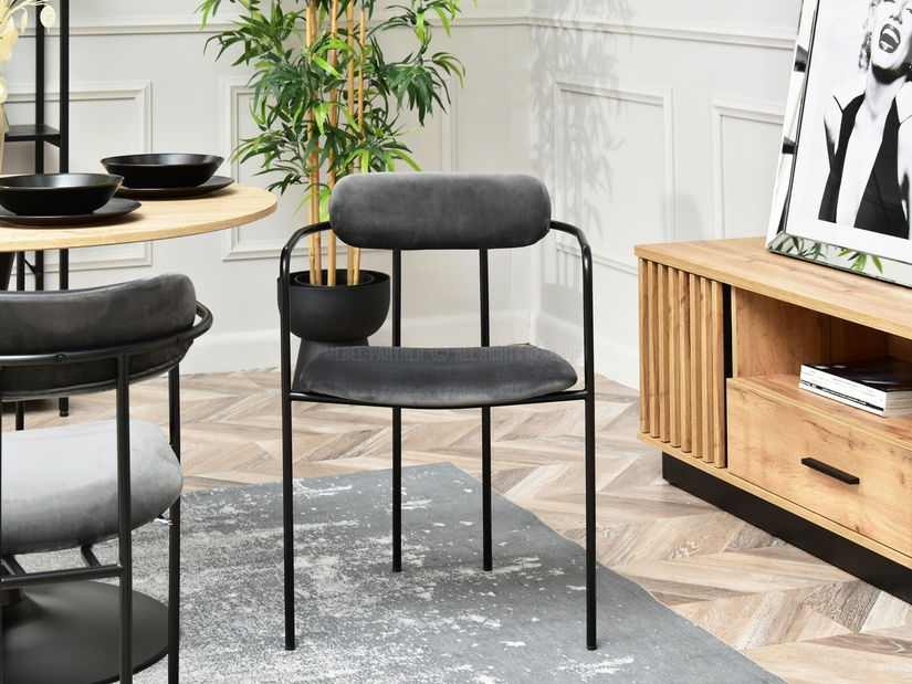 Stolica Magnus (grafit + crna)