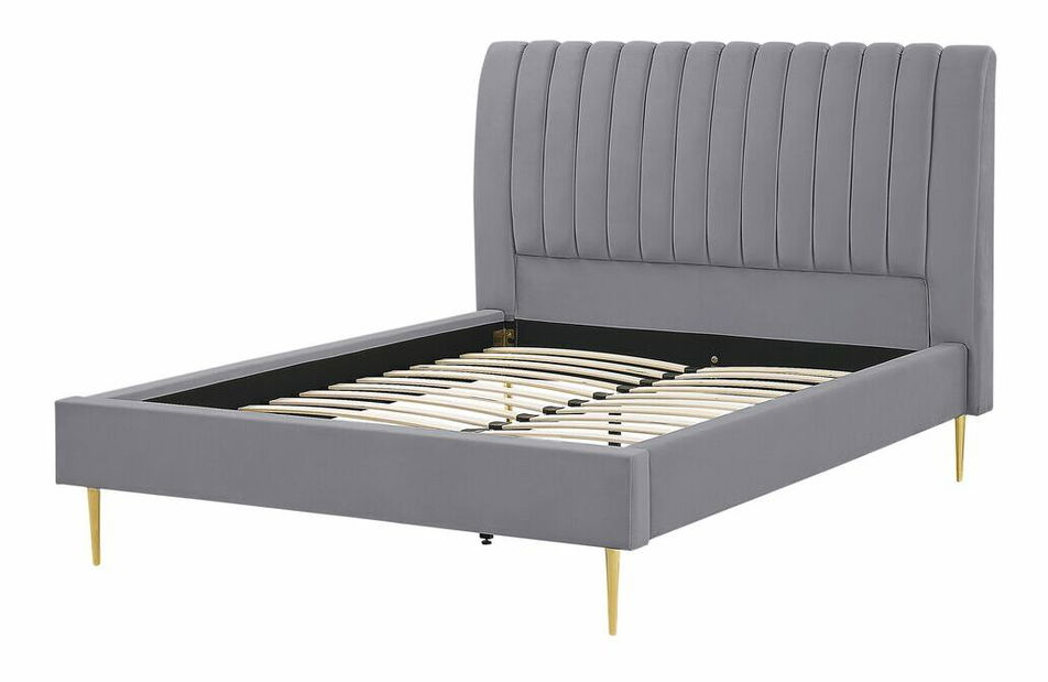 Franciaágy 140 cm Mellody (zöld)