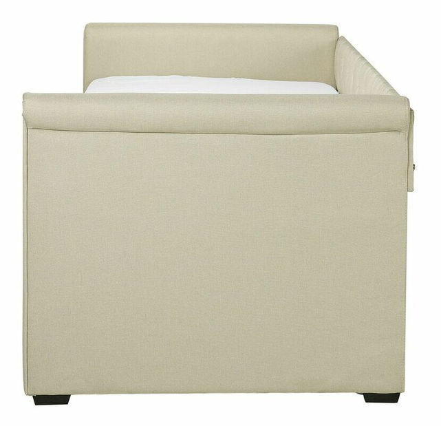 Pat extensibil 80 cm LISABON (cu somieră) (bej)