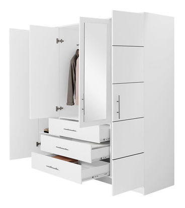 Ormar s ogledalom Nolan D4 (bijeli)