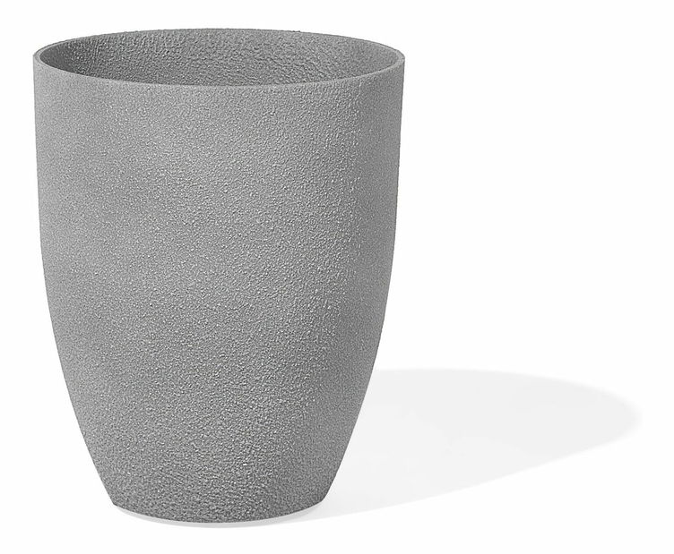 Set posuda za cvijeće 2 kom. CROSS (kamen) (siva)