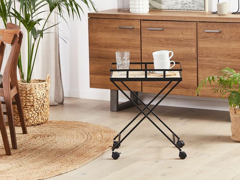 Tálalóasztal Leoza (fekete)