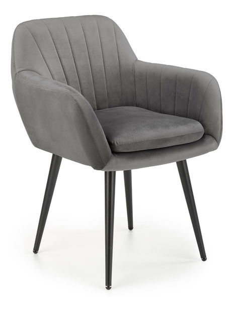 Scaun de sufragerie Kiersten (gri)