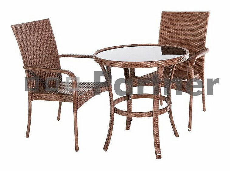 Záhradná stolička Bern (umelý ratan)