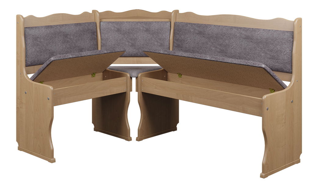 Kuhinjska klupa + stol sa stolicama Meyana III (joha) (Forever 65)