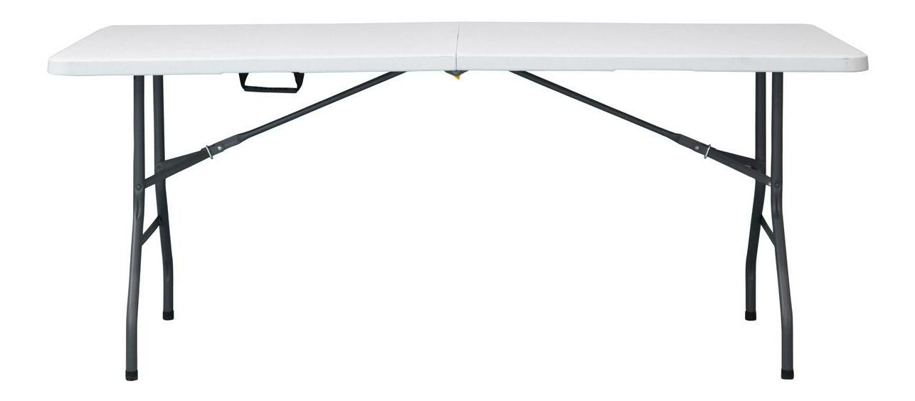 Masă camping Asuma (alb) (pentru 8 persoane)