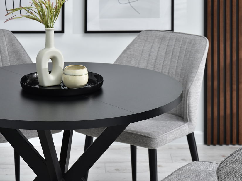 Jedálenský stôl Rompa (čierna)