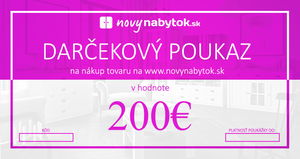 Darčekový poukaz v hodnote 200€