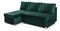 Sarok kanapé Mike (zöld) (B)