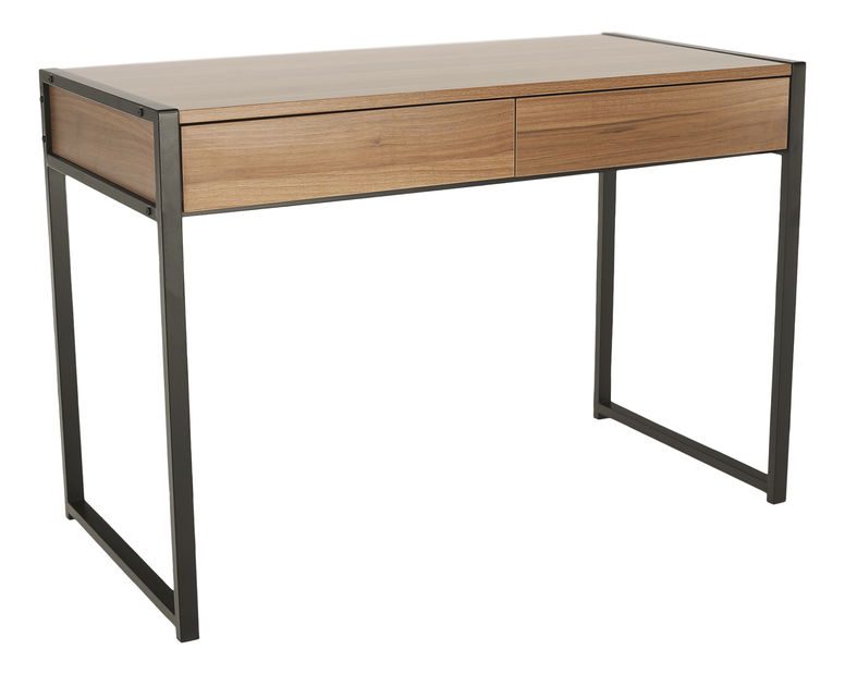 Písací stolík Alyxia Typ 2 (dub + čierna)