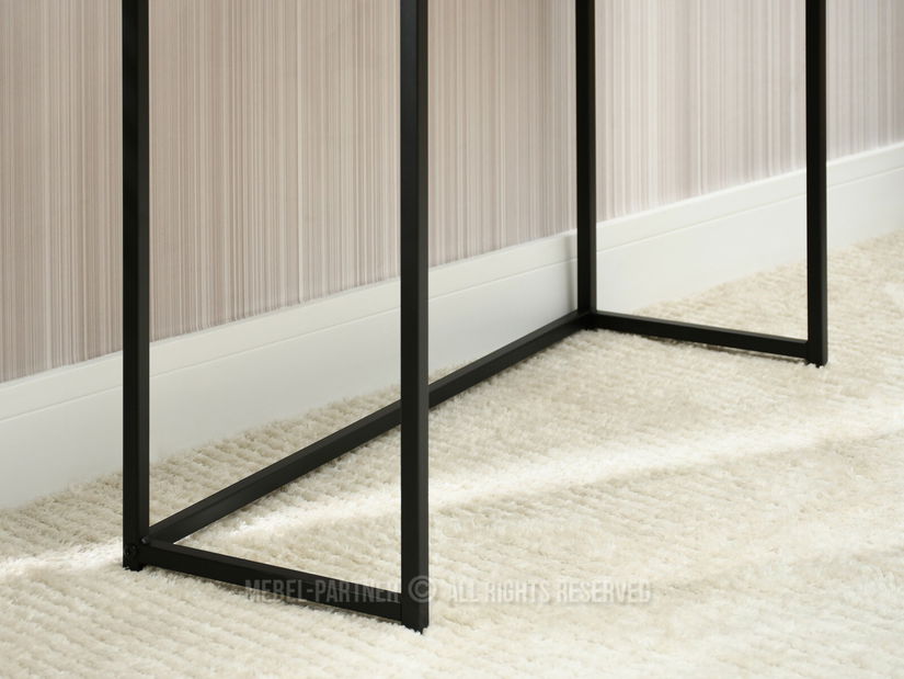 Konzolni stolić Norma M (orah + crna)