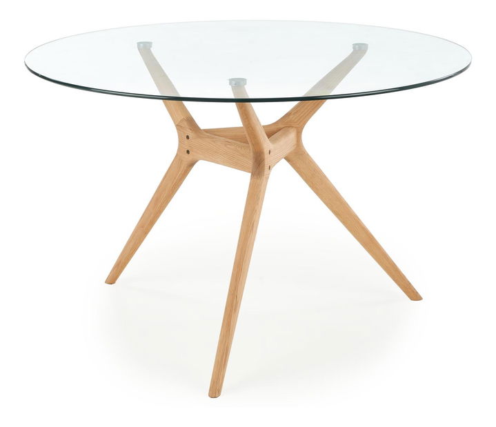 Étkezőasztal Amasa (átlátszó) (4 fő részére)