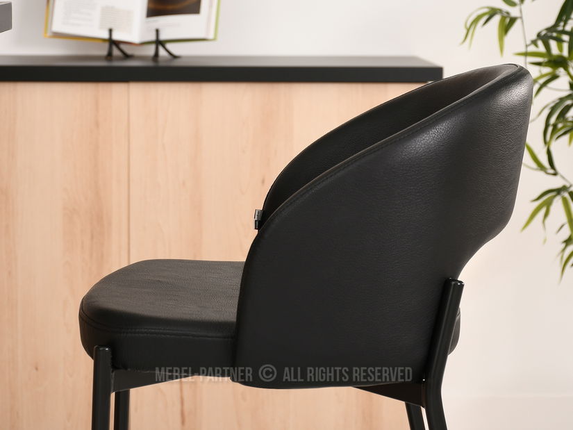 Scaun Gustav (negru)