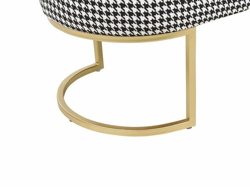 Lavička Milra (čiernobiela)