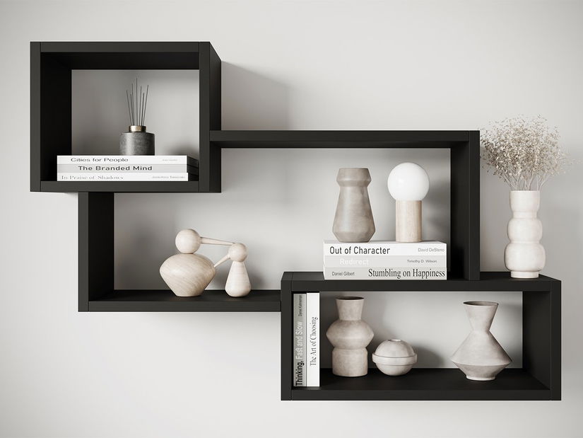 Polc Cyzara 5 (grafitszürke)